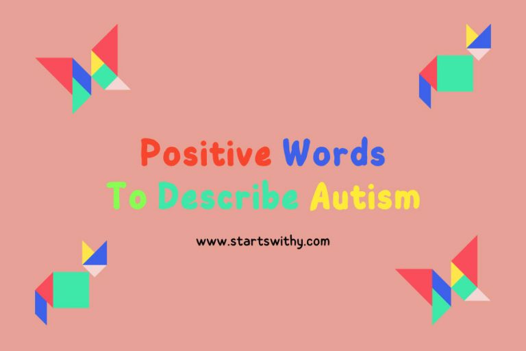 Words To Describe Autism Awareness