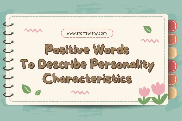 Positive Words That Starts With F