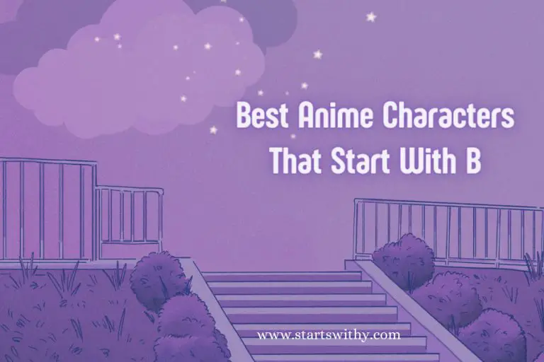 50+ Best Anime Characters That Start With B [with Images]