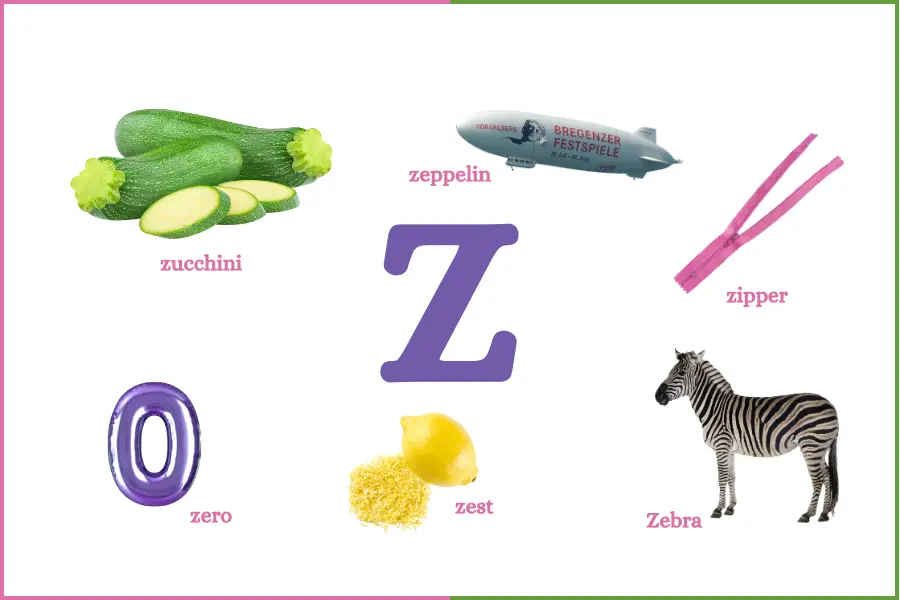 35 Objects That Start With Z