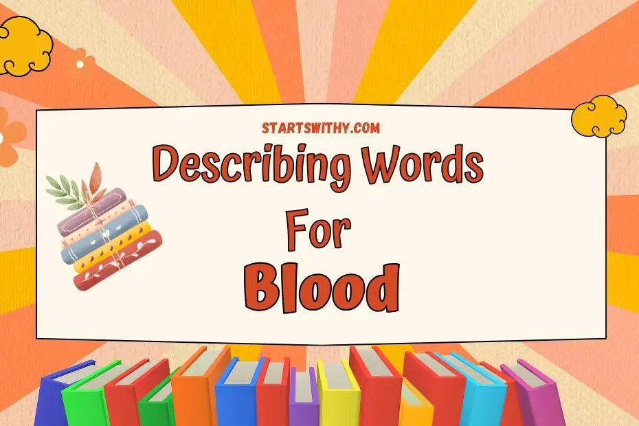 descriptive words used in creative writing