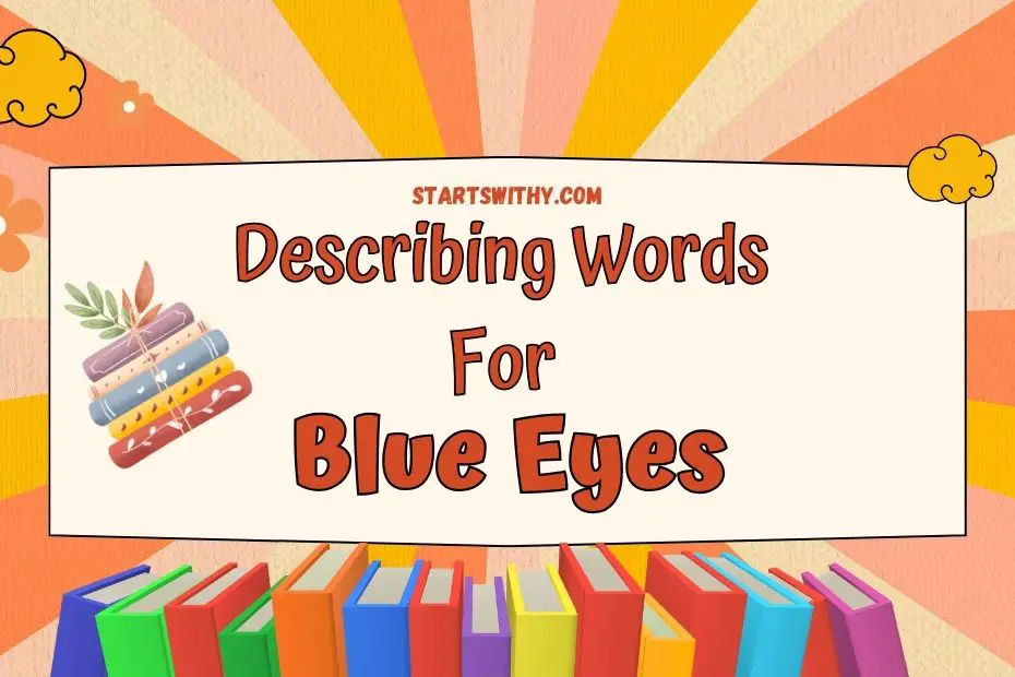 how to describe blue eyes in creative writing