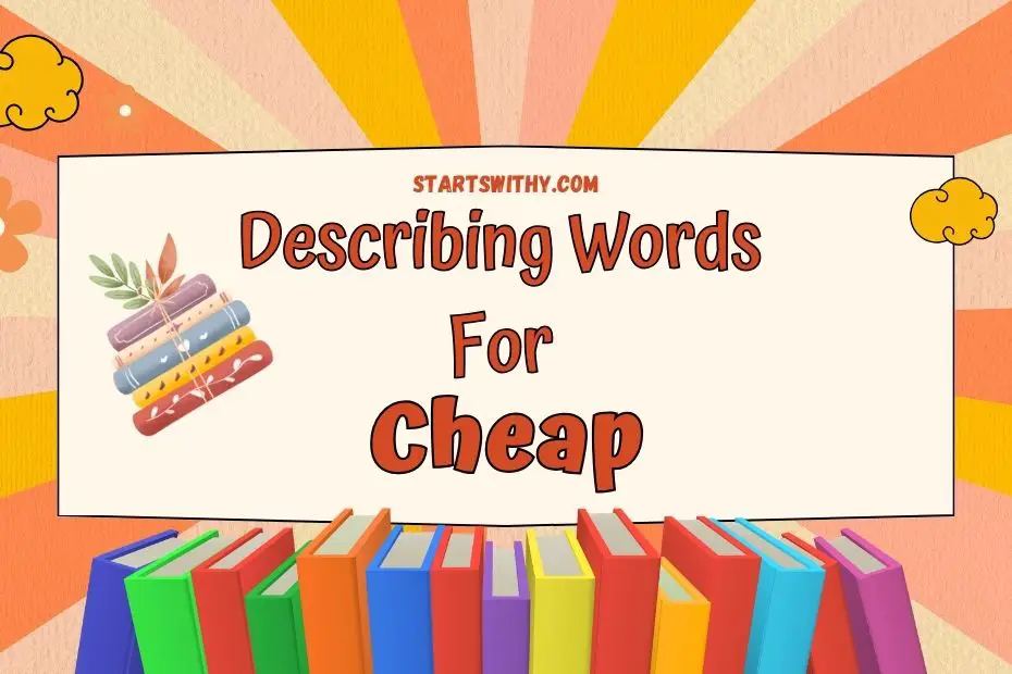 Describing Words For Cheap Examples And Synonyms