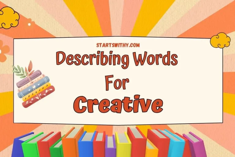 good adjectives to use in creative writing