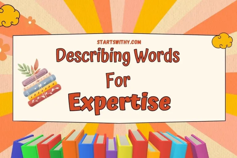 Terms To Describe Expertise