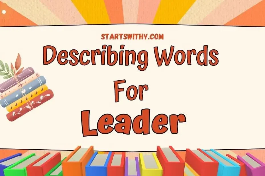 Other Words For Leader Person