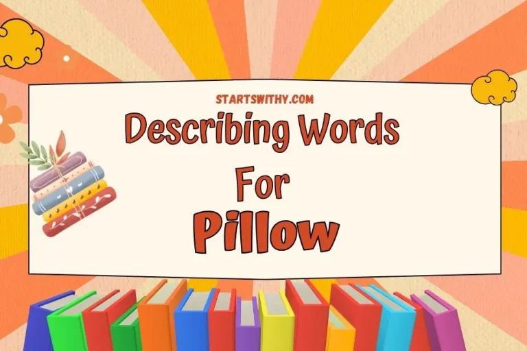 Describing Words for Pillow: Examples & Synonyms