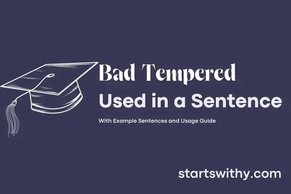 bad-tempered-in-a-sentence-examples-21-ways-to-use-bad-tempered