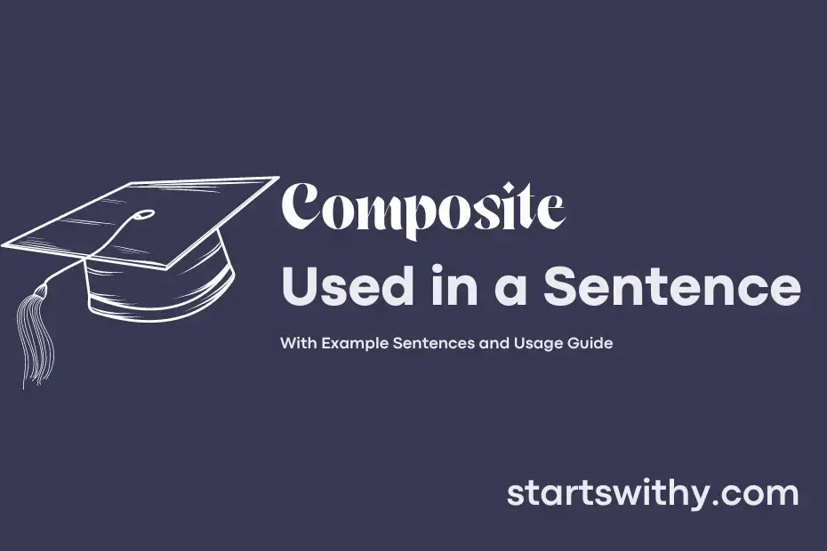 sentence with Composite