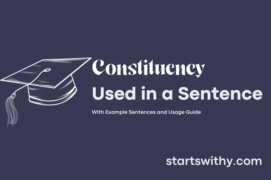 sentence with Constituency