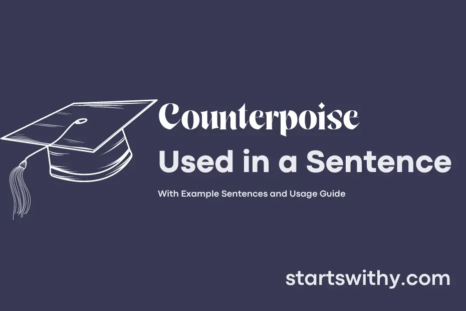 sentence with Counterpoise