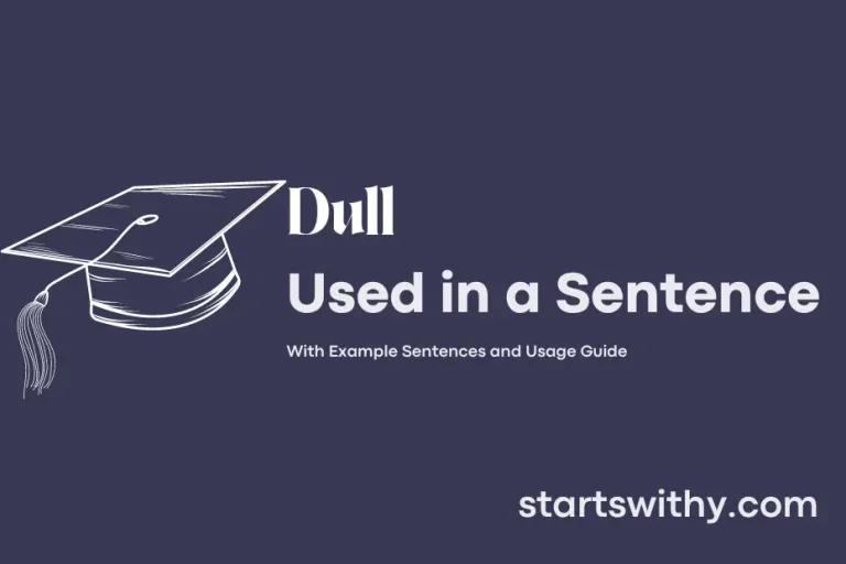 dull-in-a-sentence-examples-21-ways-to-use-dull