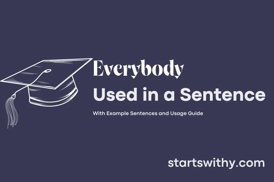 sentence with Everybody