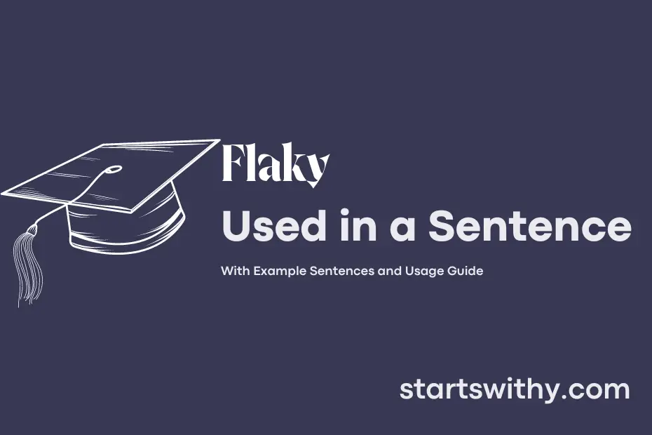 flaky-in-a-sentence-examples-21-ways-to-use-flaky