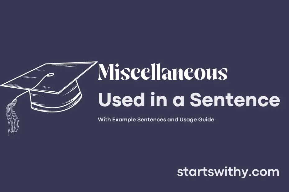 Sentence with Miscellaneous