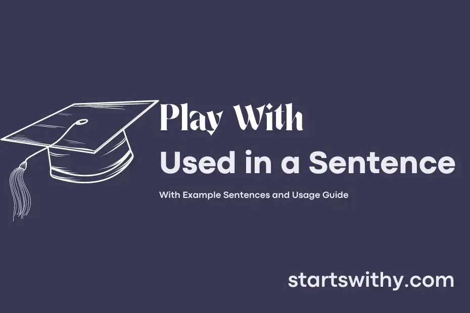 Sentence with Play With