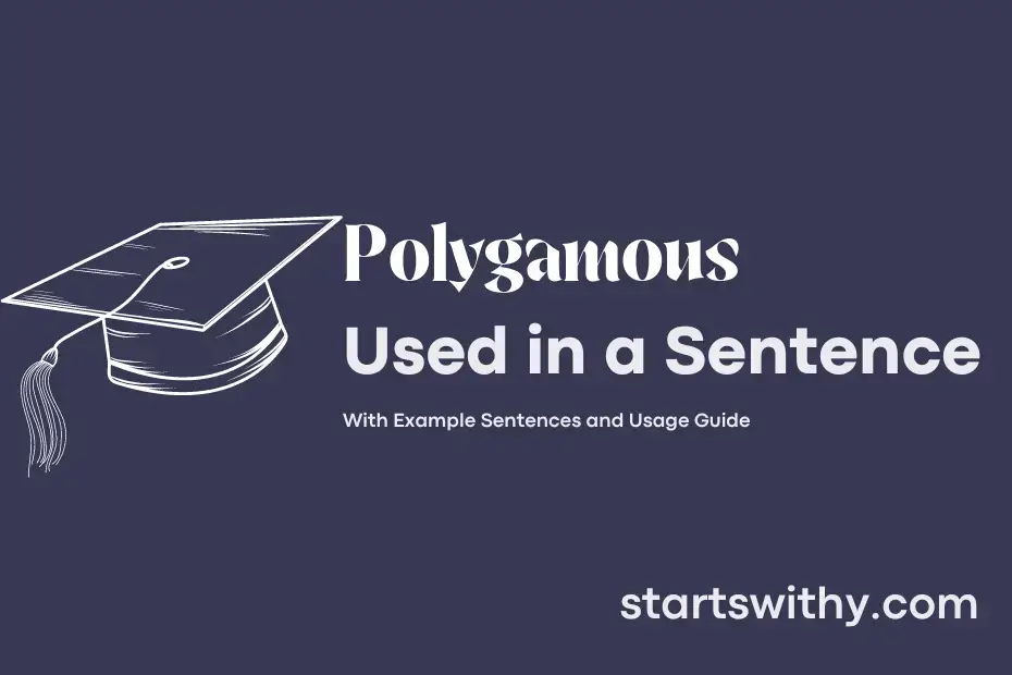 Sentence with Polygamous