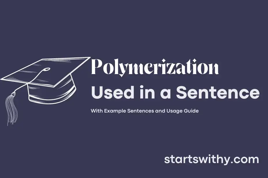 Sentence with Polymerization