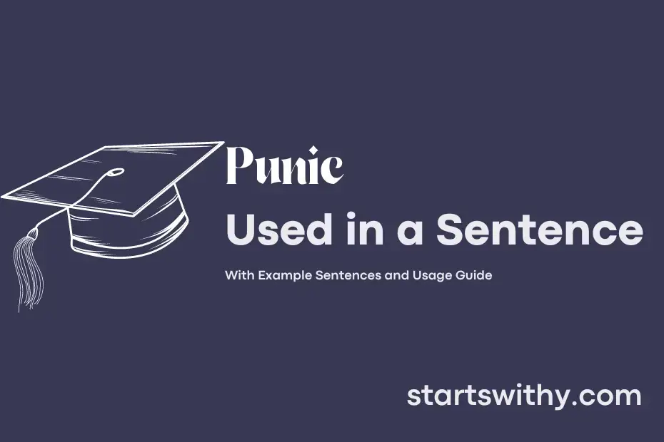 Sentence with Punic