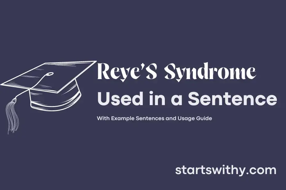 Use Syndrome In A Sentence Examples