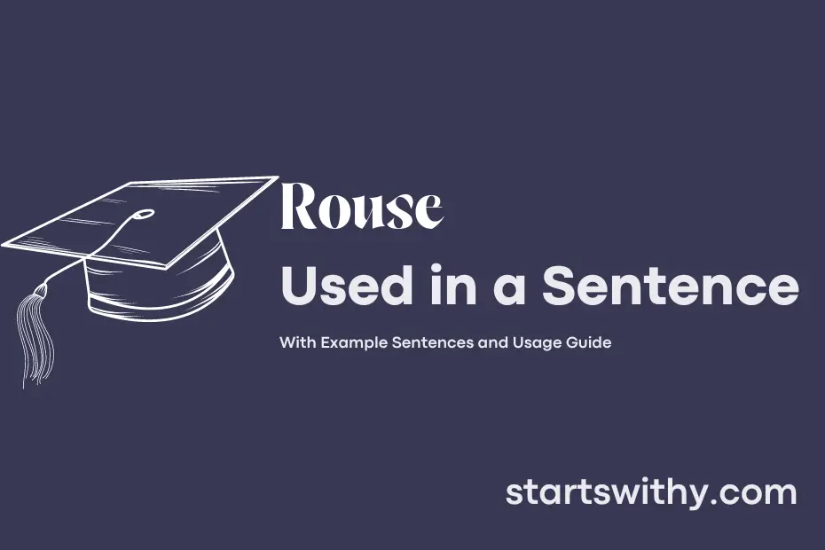 Sentence with Rouse