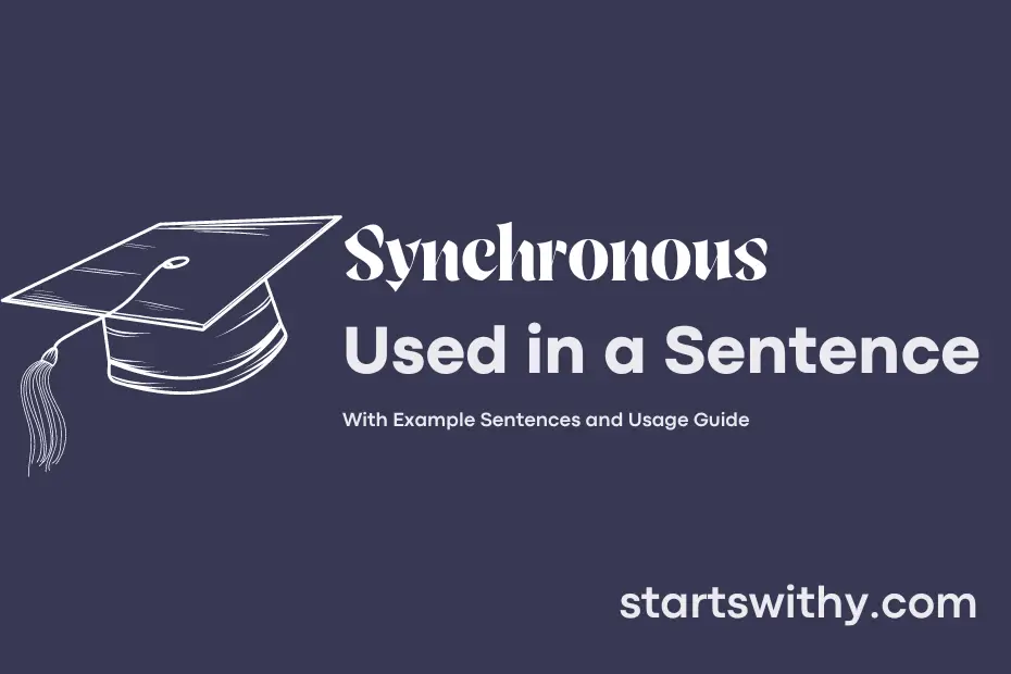 Sentence with Synchronous