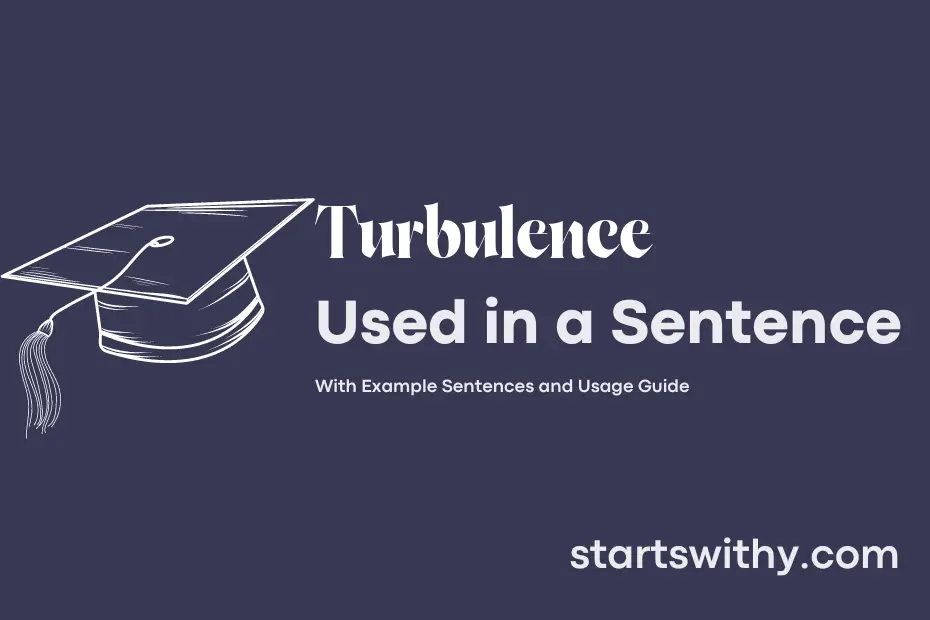 Sentence with Turbulence