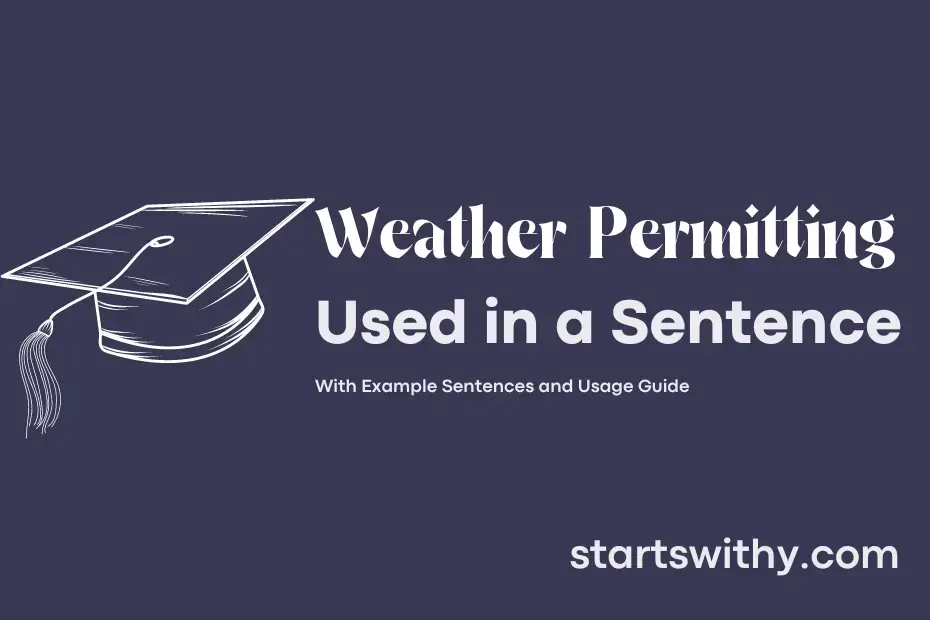 weather-permitting-in-a-sentence-examples-21-ways-to-use-weather